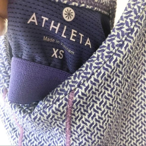 Athleta Purple Racerback Tank Top Sz XS - Picture 4 of 5